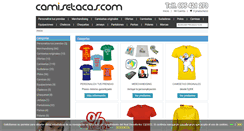 Desktop Screenshot of camisetacas.com