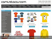 Tablet Screenshot of camisetacas.com